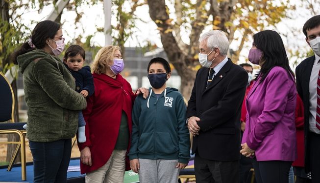 Piñera promulga en Talca bono para más de 3,5 millones de personas sin saldo en sus fondos de pensiones