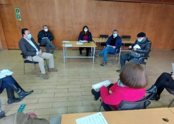 Alcalde Juan Carlos Díaz y Colegio de Profesores refuerzan diálogo para avanzar en materias del gremio