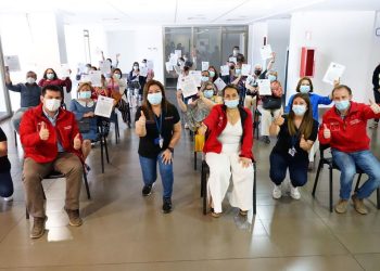 25 dirigentes sociales de Curicó se sumaron a las “Cuadrillas en tu barrio” para prevenir el Covid-19