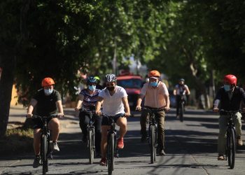 Emprendimiento de ciclotour busca rescatar el patrimonio talquino con recorrido en bicicleta