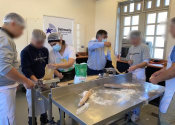 Jóvenes privados de libertad se convirtieron en chef por un día gracias a taller de la Defensoría Regional