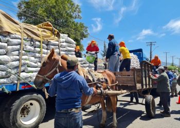 Subsecretario de Agricultura encabezó entrega de ayuda de emergencia en Sagrada Familia