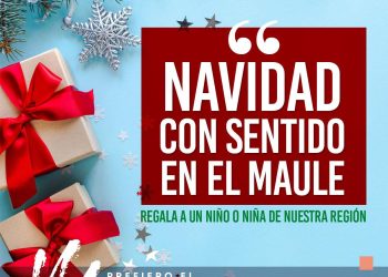Prefiero el Maule invita a vivir una Navidad con Sentido regalando cariño a niños de nuestra región