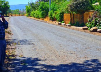 Anuncian pavimentación del callejón Los Pinos en sector Zapallar