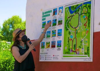 Inaugurado primer parque urbano inclusivo del Maule impulsado por la Fundación Trekkingchile