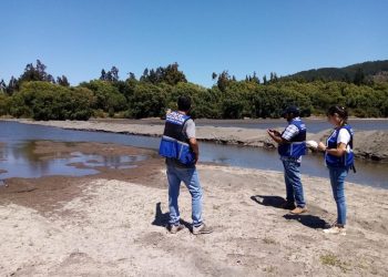 DGA del MOP y Junta de Vigilancia sobrevuelan ríos Mataquito y Lontué