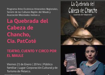 Teatro, cuento y circo recorrerán el Maule a partir del 21 de enero