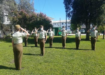 Jefa de VII Zona de Carabineros dio bienvenida a nuevos subtenientes que llegaron a la región