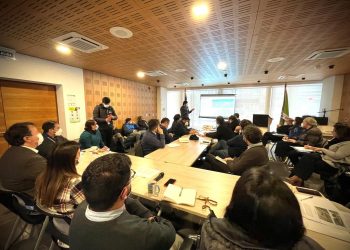 Sesionó mesa intersectorial para avanzar en programa de regeneración de conjuntos habitacionales Las Américas de Talca