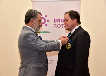 Robert Morrison asumió como nuevo gobernador del Distrito 4340 de Rotary International