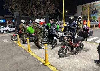 Carabineros sacó de circulación 24 motos que circulaban ilegalmente en Talca