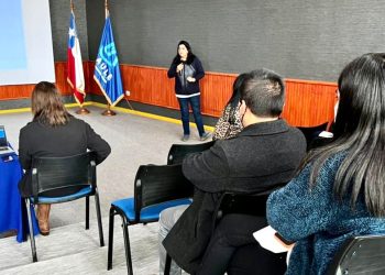 CFT Estatal del Maule realiza charla de financiamiento a futuros estudiantes de la casa de estudios.