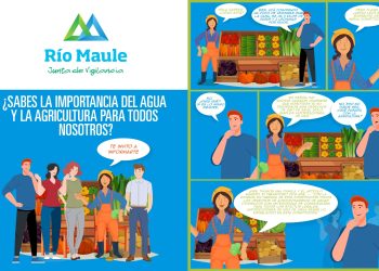 De manera más interactiva la Junta de Vigilancia del Río Maule llama a informase