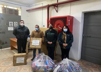 Penal de Talca llevó alegría para los hijos de privados de libertad, actividad fue organizada por Gendarmería