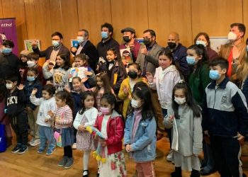 Concurso de dibujo infantil La Ciudad que Habla Maule premio a niños