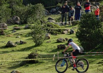 Parte campeonato nacional de mountainbike en Pencahue