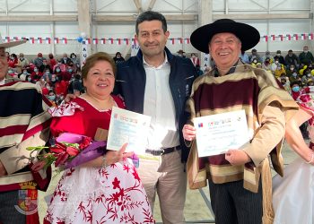 Pareja de Parral ganó campeonato regional de cueca del adulto mayor