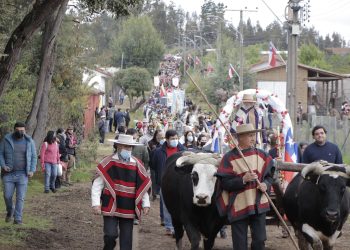 Masiva celebración de la Virgen Campesina en Nirivilo