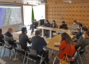 SERVIU, CGE y Nuevosur instalaron coordinación para agilizar entrega de viviendas sociales