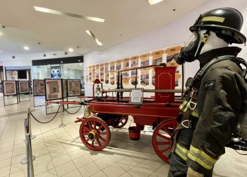 El Museo de Bomberos se presenta en el Mall Plaza Maule