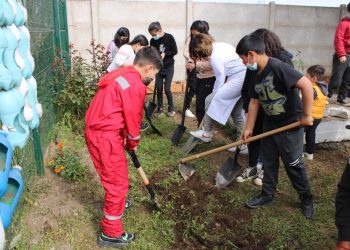 Con huertos avanza programa integral de educación nutricional en escuelas rurales