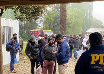 90 inmigrantes ilegales detenidos por la PDI en Linares