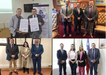 Rector (I) de Santo Tomás Talca continúa con nutrida agenda pública regional