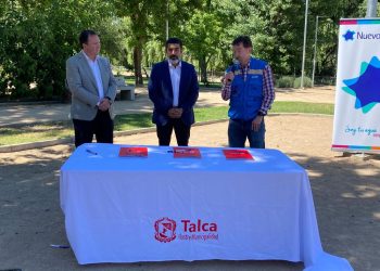 Talca firma primer convenio tripartito nacional para desarrollar medidas de reducción del consumo hídrico