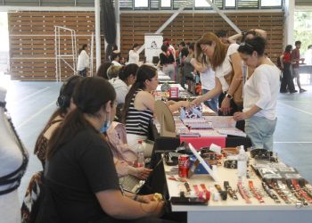 Estudiantes llegaron en masa a Feria de Empleabilidad, Emprendimiento e Innovación en Talca