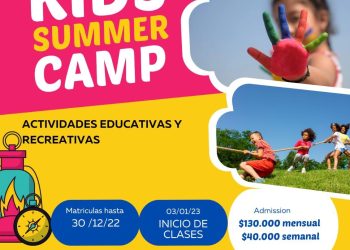 Campamento de verano para niños entre 4 y 14 años en Talca