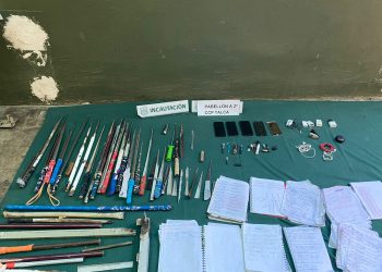 Cárcel de Talca: Incautan 38 cuadernos con datos de Rut y cuentas bancarias