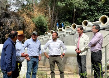 Plantean urgencia de reponer funcionamiento de planta que eleva agua del río Claro a Canal Pencahue