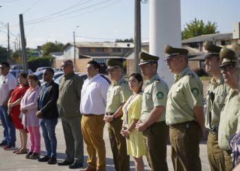 Carabineros recibe vehículos para programa ‘Somos Barrio’ en sector norte de Talca