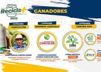 Dos maulinos entre los ganadores de la segunda versión del Concurso Recicla Más CampoLimpio 2022