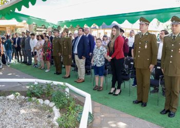 Homenaje a Carabineros que fallecieron en incendio forestal en Putú