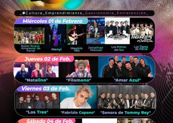 Grandes artistas estarán en la Semana Parralina del 1 al 4 de febrero