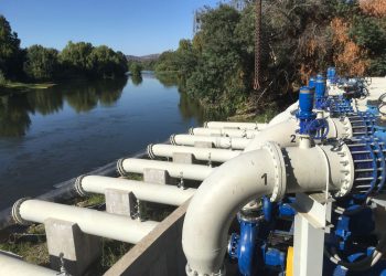 Canalistas de Pencahue pusieron en marcha planta que eleva aguasdel río Claro para reducir crisis hídrica