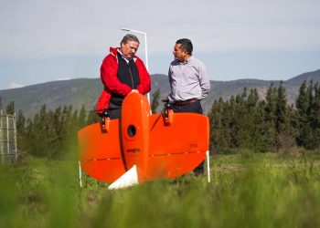 Bienes Nacionales comienza levantamiento de imágenes de áreas afectadas por la inundación con drones especializados