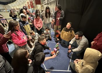 Cientos de  niños disfrutaron de actividades recreativas durante las vacaciones  de invierno en Plaza Maule