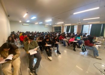 Más de 450 estudiantes acudieron al segundo Ensayo PAES en Santo Tomás Talca
