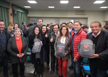 Clubes de Fútbol Amateur reciben 130 desfibriladores