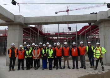 Avanza a pasos firmes la construcción del Hospital Parral