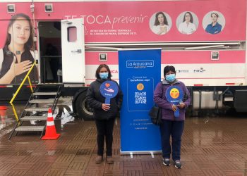 Mujeres de la Región del Maule se realizaron exámenes gratuitos para detección de cáncer de mamas