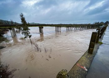 Alerta amarilla por amenaza de desborde del río Loncomilla en San Javier