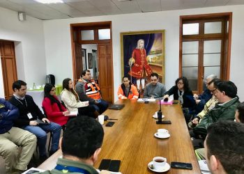 Autoridades de Cauquenes adoptan medidas para enfrentar daños por sistema frontal