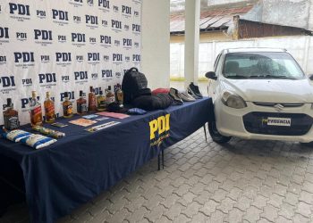 Capturan banda de 5 venezolanos por violentos robos en Talca