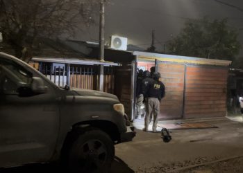 Masivos allanamientos en diversos sectores de Talca