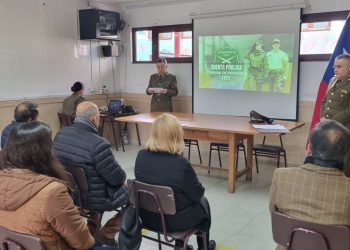 Alcalde de Pencahue destaca logros de Carabineros tras cuenta pública