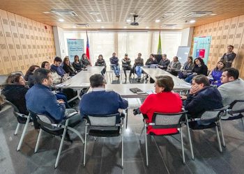 Municipio, Dirigentes y nuevo Seremi del MINVU unen esfuerzos para mejorar la Población Francisco Mesa Seco en Constitución.