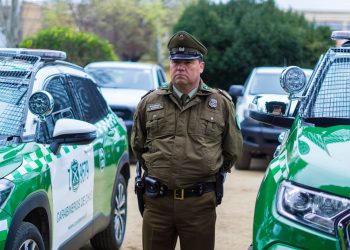 Ministro (s) del Interior entregó nuevos vehículos para Carabineros de Maule